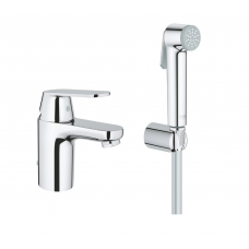 Смеситель для раковины GROHE Eurosmart Cosmopolitan 23125000 с гигиеническим душем хром Смеситель для раковины GROHE Eurosmart Cosmopolitan 23125000 с гигиеническим душем хром